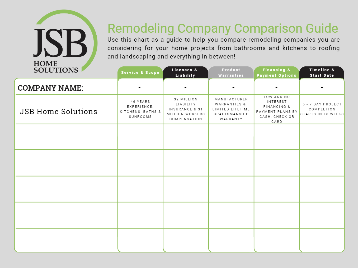 Company Comparison Guide LP Thumbnail